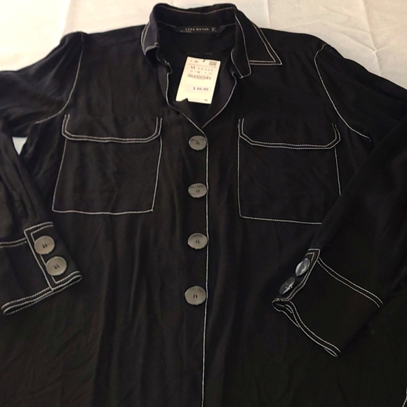 Zara Tops - Zara Black Blouse